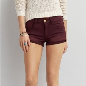 American Eagle Denim X High Rise Shortie